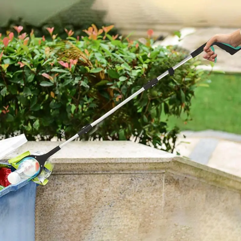 Trash Grabber Tool Foldable Stick Pickup Tool Heavy Duty Grip Arm Trash Picker Foldable Claw Grabber Mobility Aid Reaching