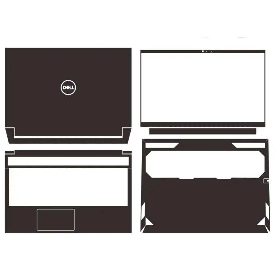 Kh Laptop Sticker Skin Decalcomanie Cover Protector Guard Per Dell G15 5530 2023