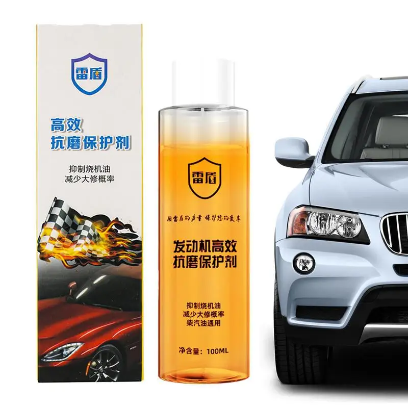 Engine Cylinder Repair Agent Additive Oil For Engine Protection 100ml Noise Reduction Anti-Wear Repair Oil Reduce Friction