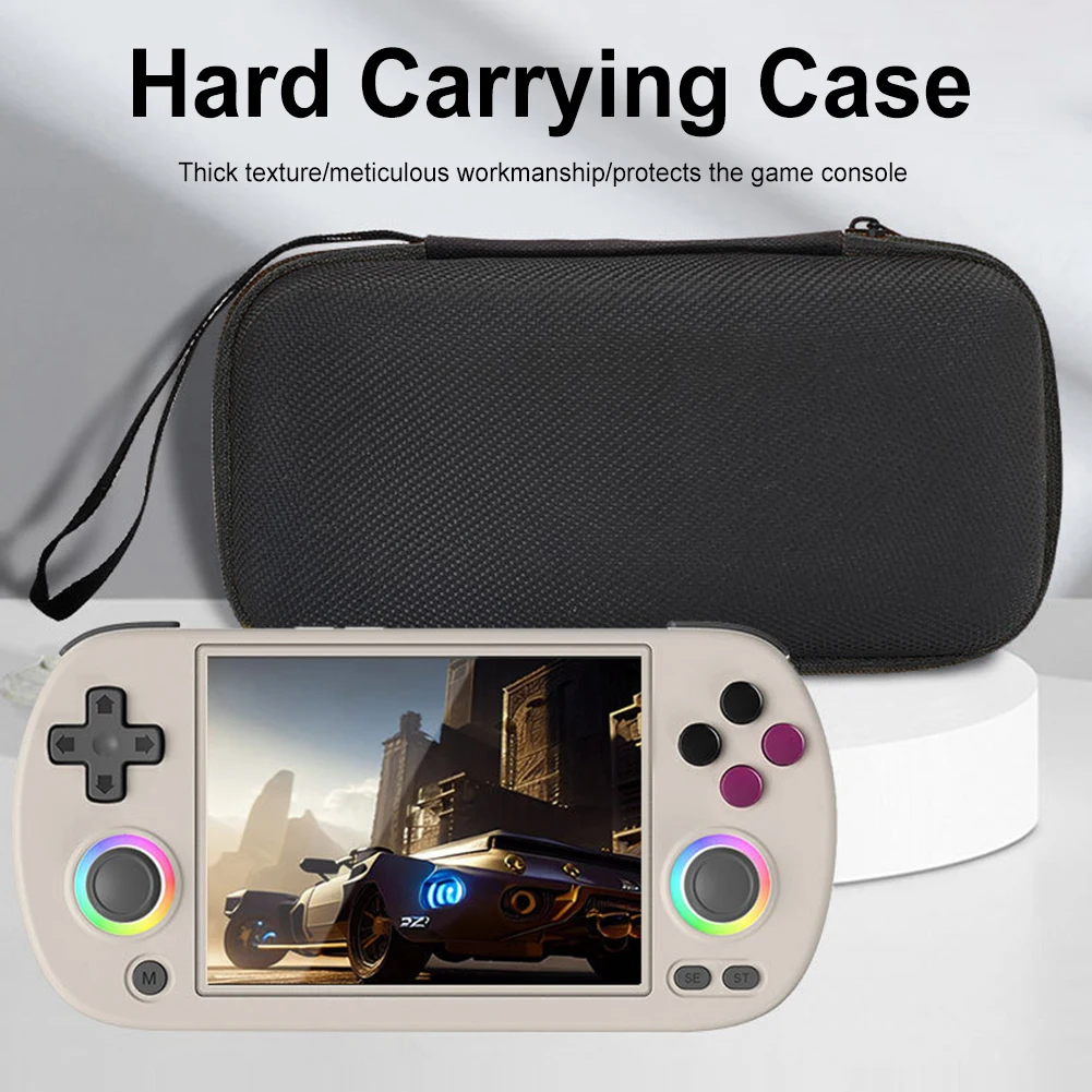EVA Hard Carrying Case with Hand Strap - Shockproof Travel Protective Case with HD Tempered Film