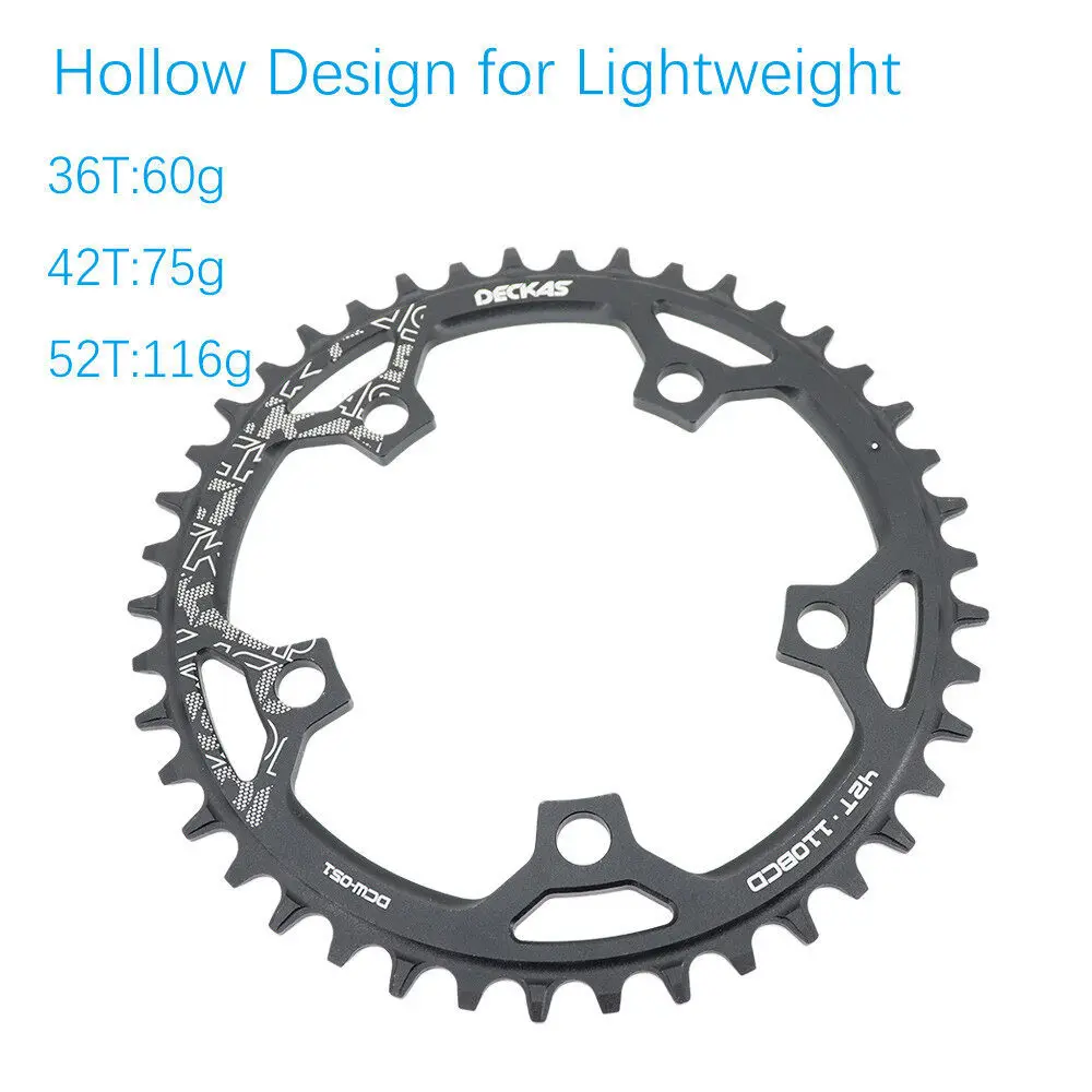 DECKAS 110BCD Road Bike Chainring 4