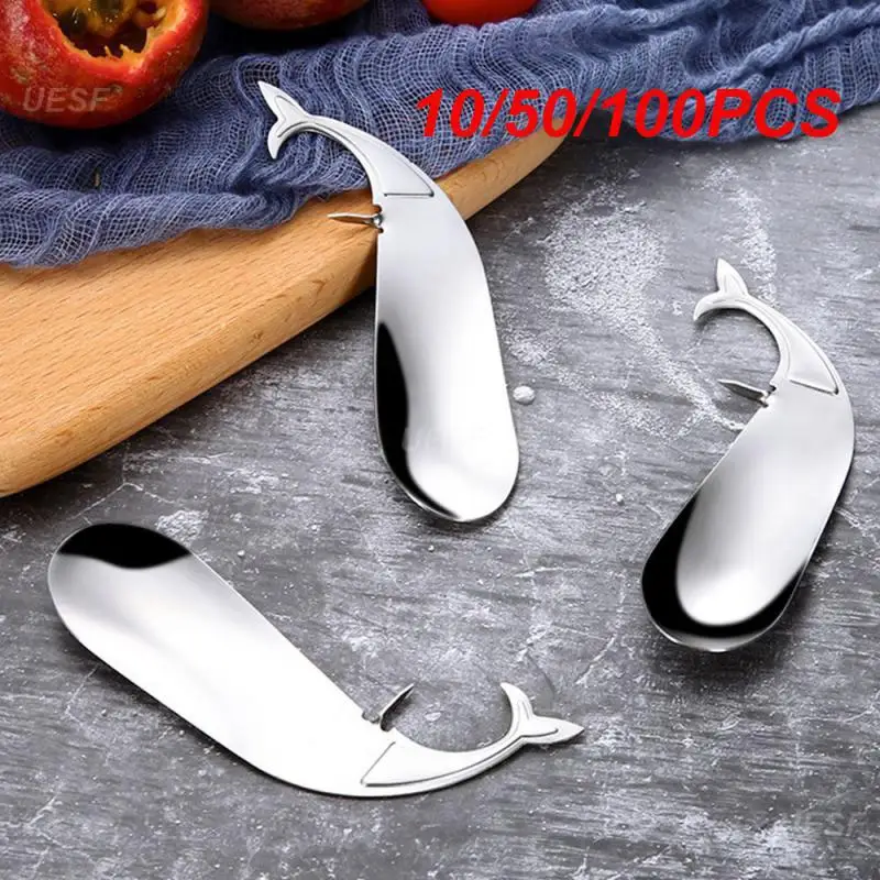10/50/100PCS Fruit Sheller Portable Corrosion-resistant Stainless Steel Opener Shell Opener Kitchen Accessories Small Size