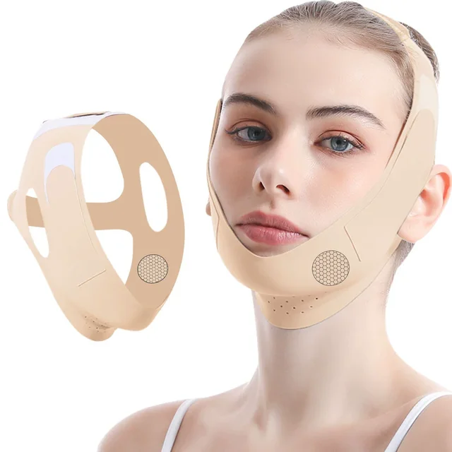 Face Slimming Bandage Women Face Lifting V Line Shaper Lift Up Belt Graphene Anti Wrinkle Strap Facial Beauty Skin Care Tools 1