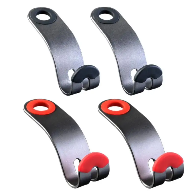 

Car Headrest Hook Universal Seat Clips Bag Hanger Backseat Organizing Clips Grocery Bag Holder Bottles Container Car Accessories