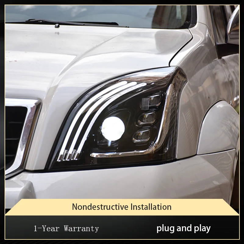 

Автомобильные фары для Toyota Prado 2003-2009 дюйма