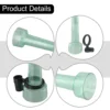 1pc Polystyrene Water Rain Gauge Rainwater Rainfall Guage Measurement Tool For Garden Outdoor Water Ground 6