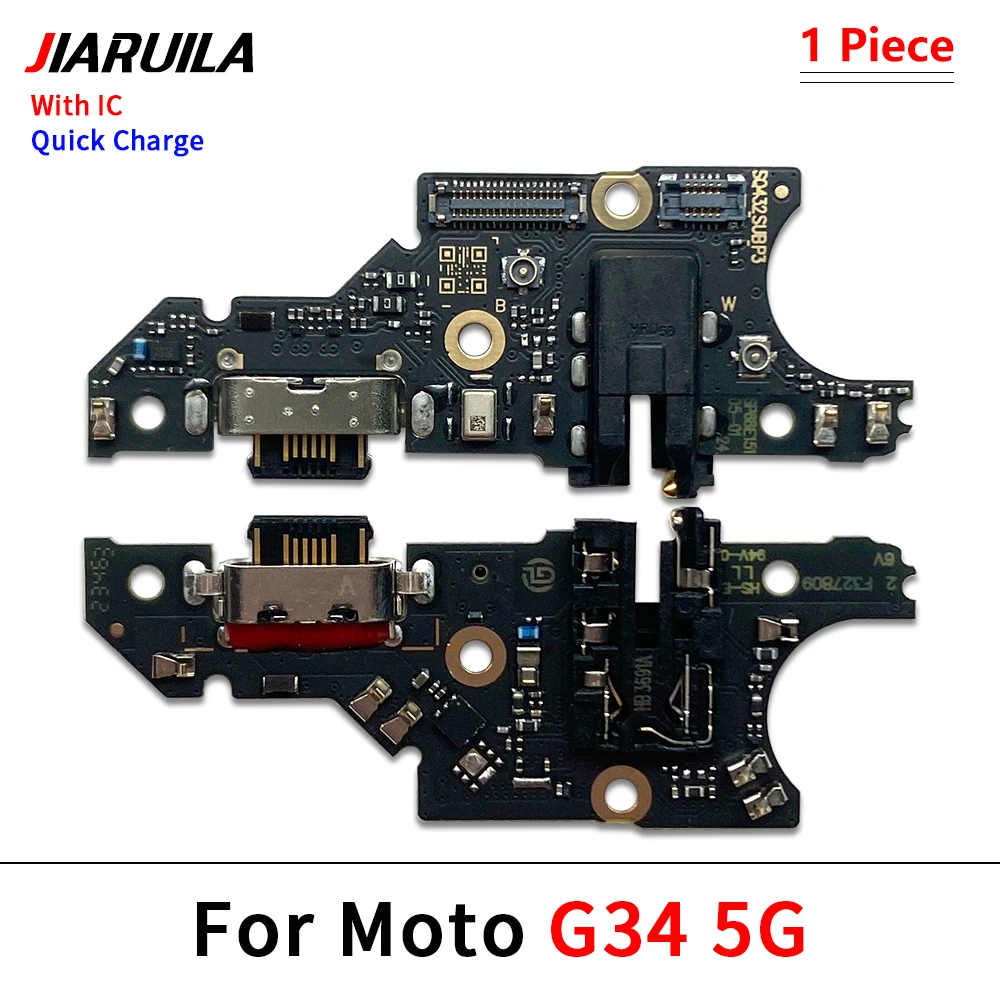 Enhanced USB Charge Dock Socket Jack Connector Flex Cable with Microphone – Premium Charging Board Module