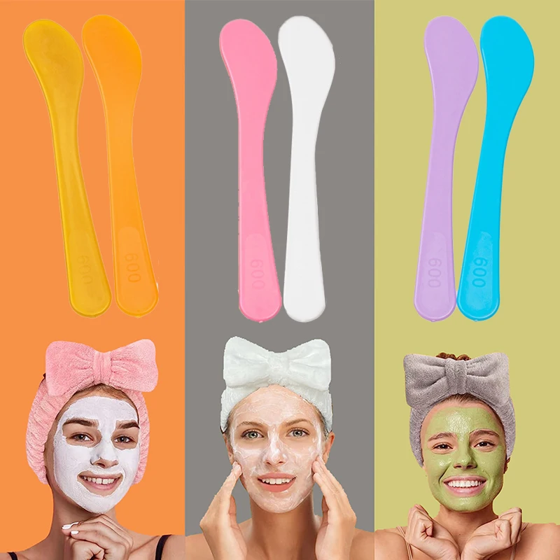 

Оригинальные палочки для маски для лица, пластиковая маска для лица, ложка для повторного использования, «сделай сам», крем для ухода за кожей лица, палочки, маска, инструмент для макияжа