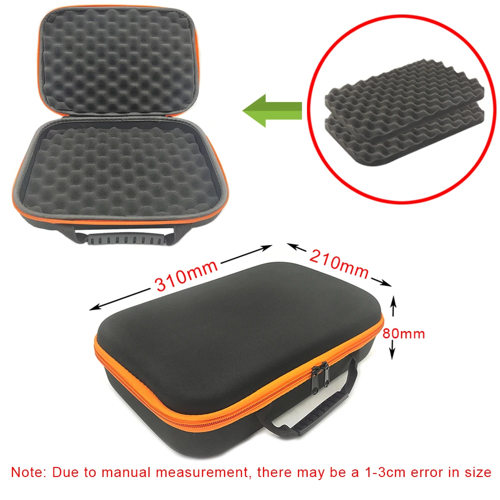 Durable Shockproof Travel Storage Bag with Customizable Foam
