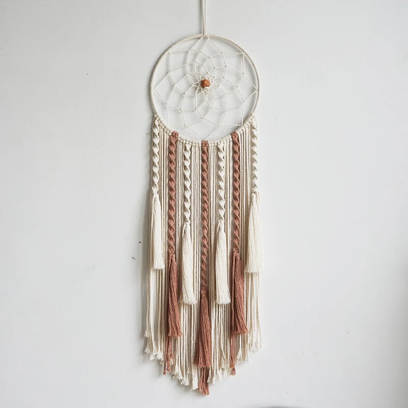 

Tassel Woven Tapestry Wall Hanging Dream Catcher Dorm Room Decor Tapestry Nordic Tapiz Pared Tela Decoration Salon