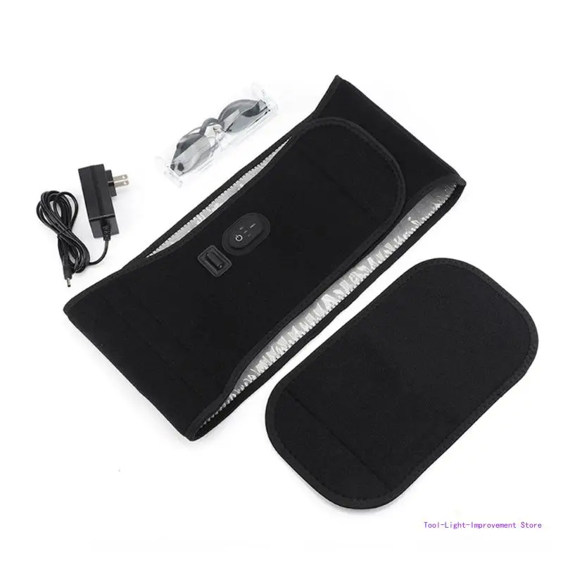 

C63E Effective Electric Heating Massage Belt Waistband for Waist and Abdomen Care