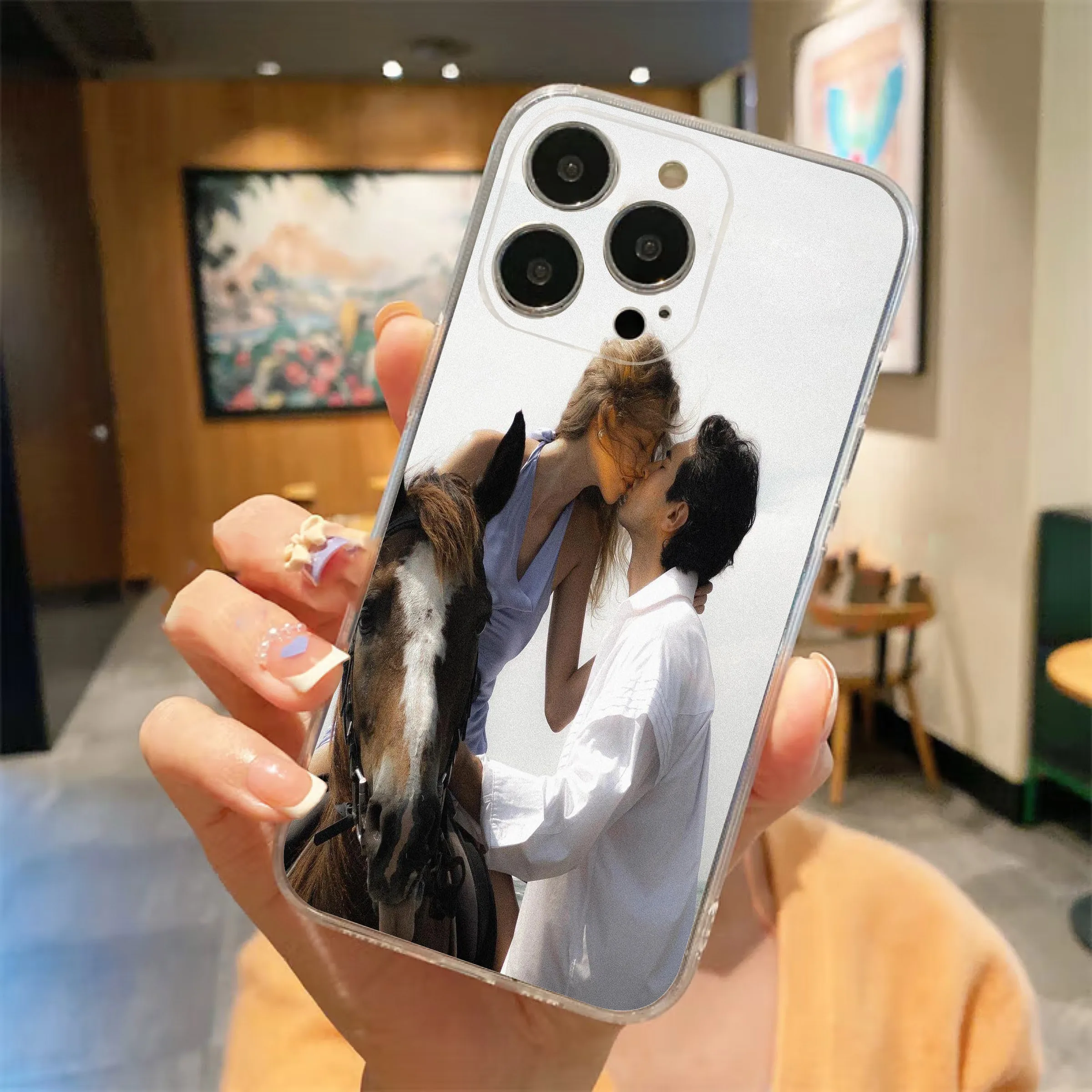 Customized Lovers Photo Personalized Soft Phone Case