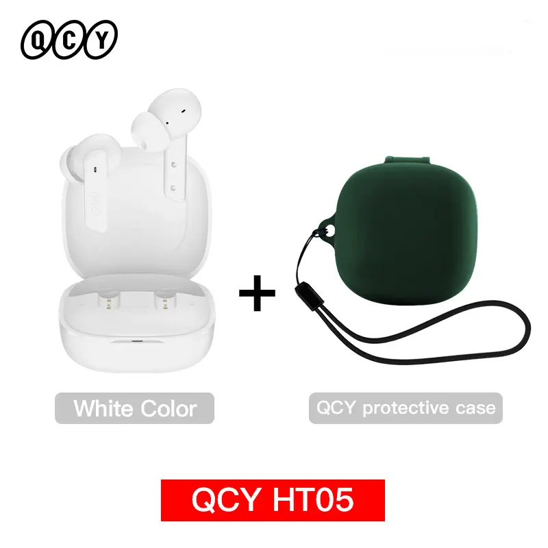 QCY HT05 ANC Wireless Earphone 40dB Noise Cancelling Bluetooth 5.2 Headphone 6 Mic ENC HD Call TWS Earbuds Transparency Mode - Image 16