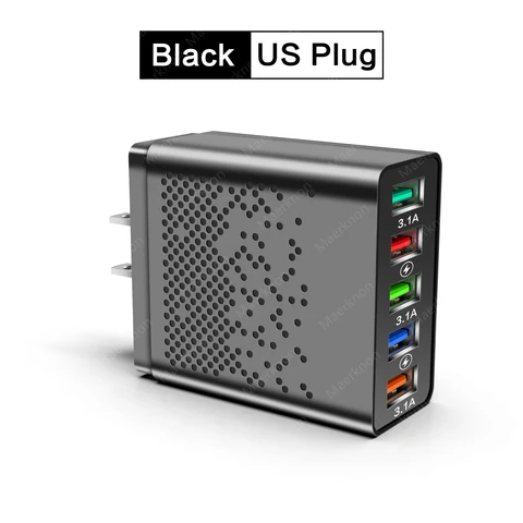Charger Quick Charge 3.0 48W Phone Charger For iPhone 13 12 Pro Max Wall Fast Charging Charger Adapter for Samsung Xiaomi
