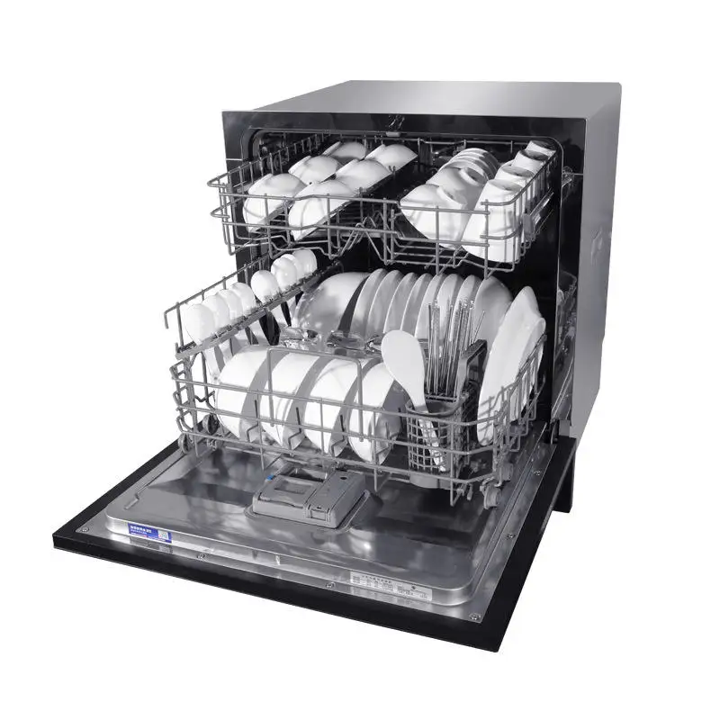 Home Intelligent Embedded Large-capacity High Temperature Disinfection Automatic Dishwasher Machine 120L 6