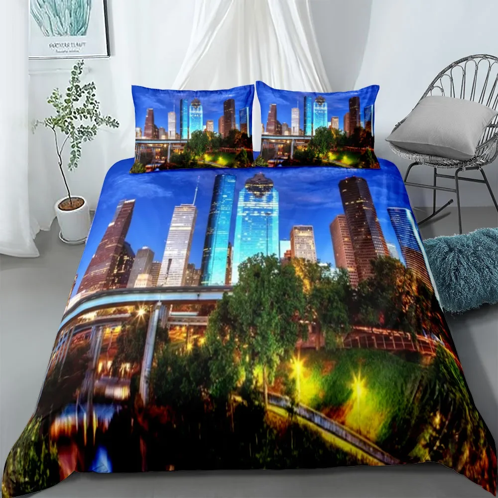 Symphony Dolphins Duvet Cover Set UK Single Double Queen US Twin Full King Size pkm Bed Linen Set