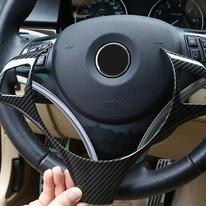 AutoTecknic Carbon Fiber Steering Wheel Trim - E90/ E91 3-Series | E92 3-Series | E82 1-Series main image 1