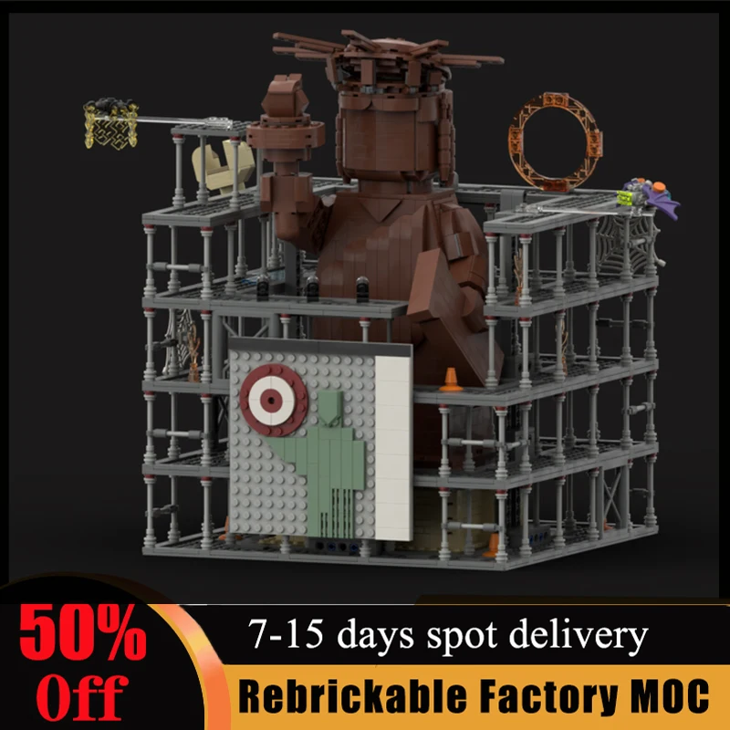 No Way Home Final Battle Statue of Liberty Customized Modular Blocks MOC Classic Assembled