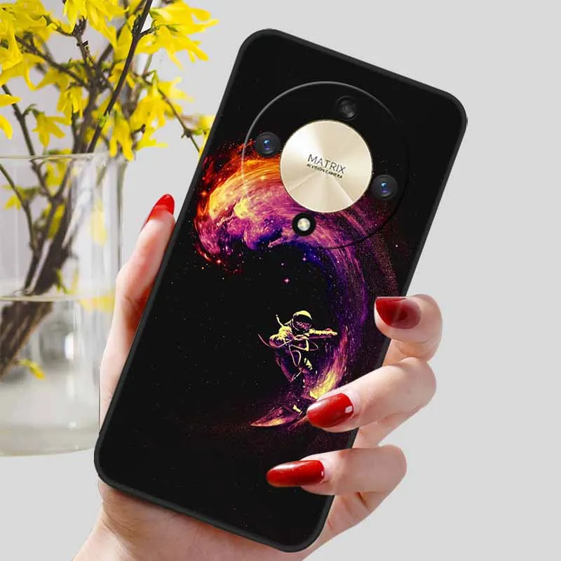 Black Silicone TPU Shockproof Soft Case