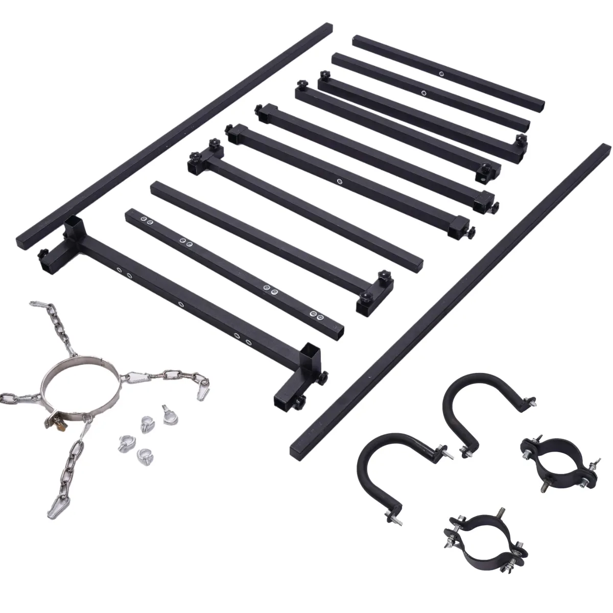 BDSM Large Restraint Kneeling Fixed Frame SM Training Equipment Sex Tool Handcuff Foot Bondage Erotic Toys for Adult Supplies