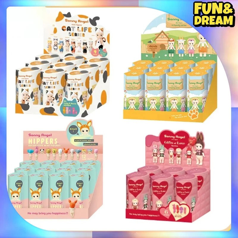 

Sonny Angel Set Blind Box Wonderland Easter Series Harvest Cherry Blossom Wholesale Kawaii Mini Figure Decoration Free Gift