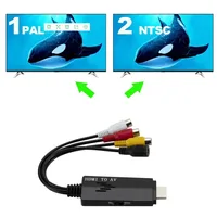 BGGQGG 1080P cable HD HDMI to AV RCA Black Converter Adapter Cable STB to Old TV Input port 1 x HDMI Output port 1 x RCA - Image 4