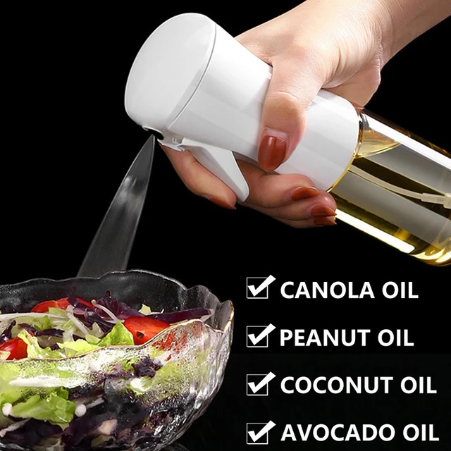 Huile d'olive Vaporisateur Huile de canola Spritzer Bouteille Pour Air Fryer  Cuisson Barbecue Distributeur D'huile Salade Cuisine Outils - AliExpress