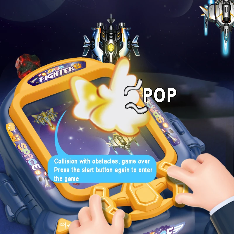 Children Simulation Steering Wheel Pretend Play Space Exploration Clearance Game Fun Interactive Strategy Toy Kid Birthday Gift 3