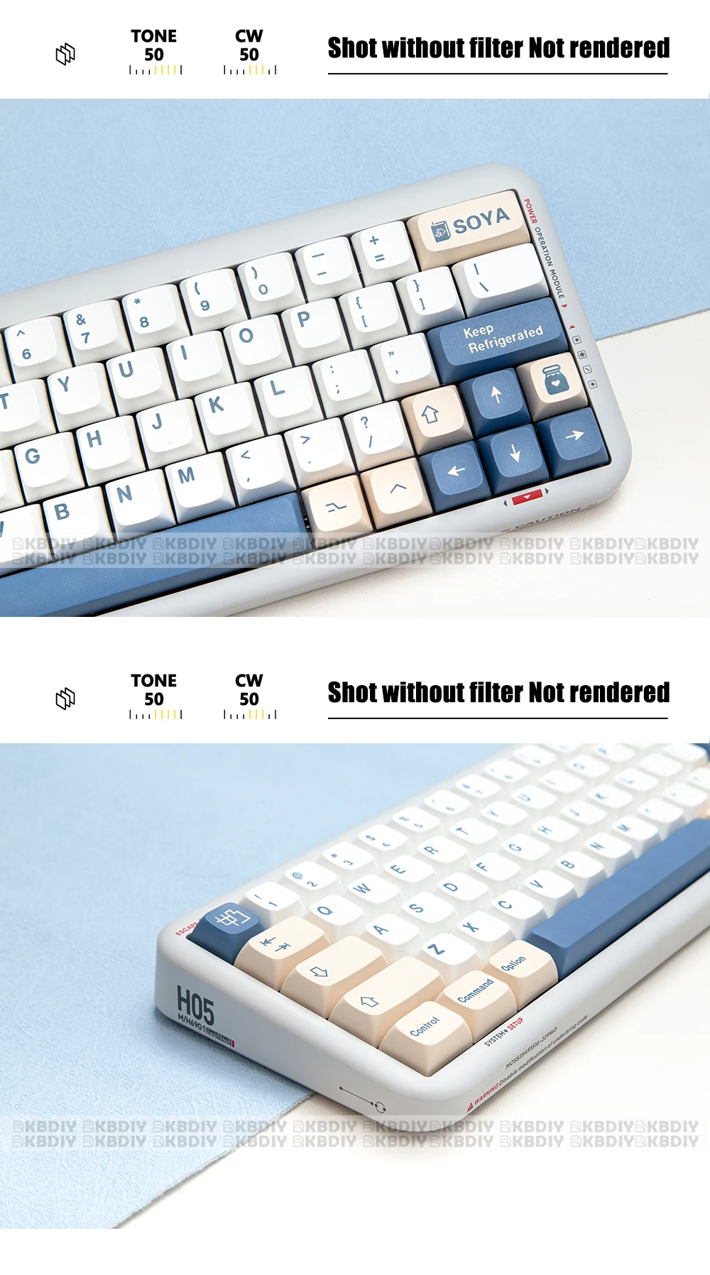 Mecânico DIY personalizado, PBT XDA Cereja, ISO, japonês, coreano, OEM