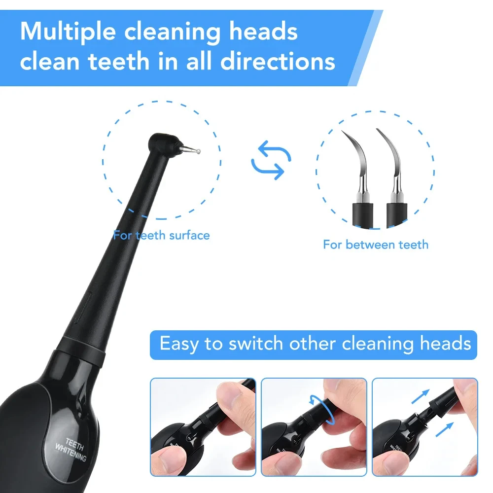 Xiaomi MIJIA Sonic Dental Scaler Tartar Eliminator Scraper for Cleaning Electric Tooth Dental Stone Removal Teeth Whitening Kit 5