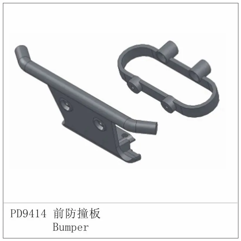 

Запасной бампер Bush Master PD9414 подходит для Thundertiger