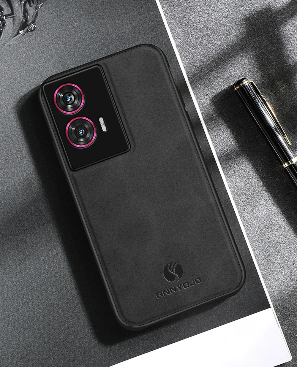Noble PU Leather Magnetic Phone Case Cover