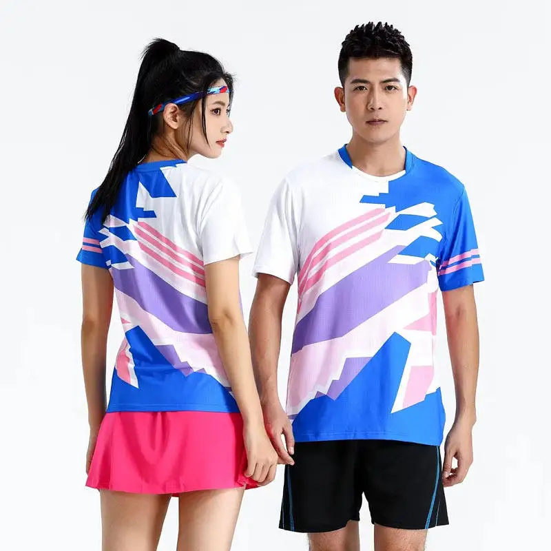 New Quick-Drying Volleyball Training Jersey Printed Short Sleeve Clothes