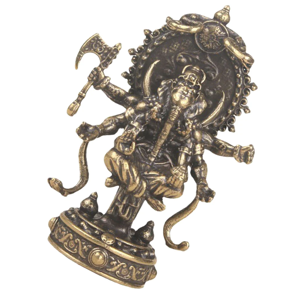 

Household Ganesha Statue Ornament Delicate Elephant Head God Figurine Decorative Ganesha Craft