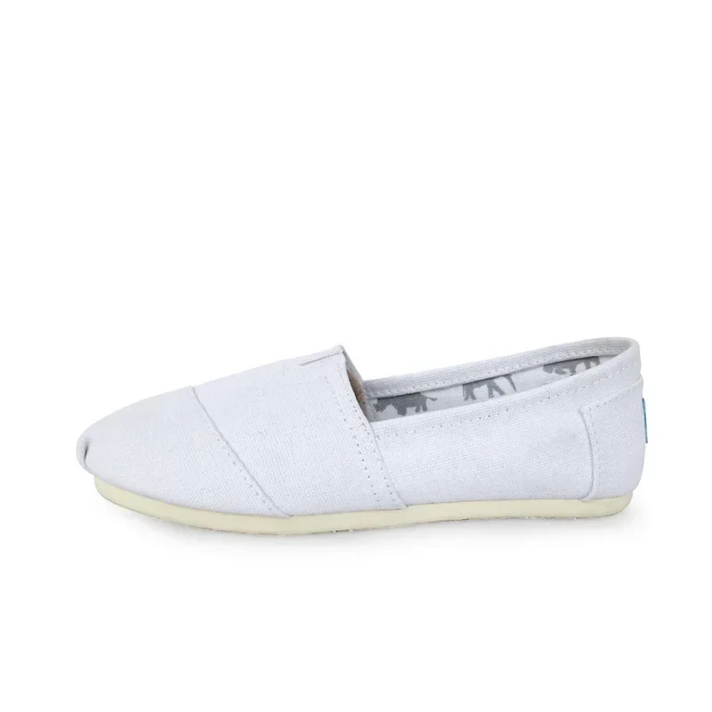 Comfortable Canvas Shoes Spring Summer Fell Casual Breathable Men/women Espadrilles Home Barefoot Flats Loafers Plus Size 5
