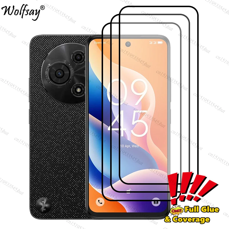 Full Cover Tempered Glass Screen Protector - Transparent Protective Glass