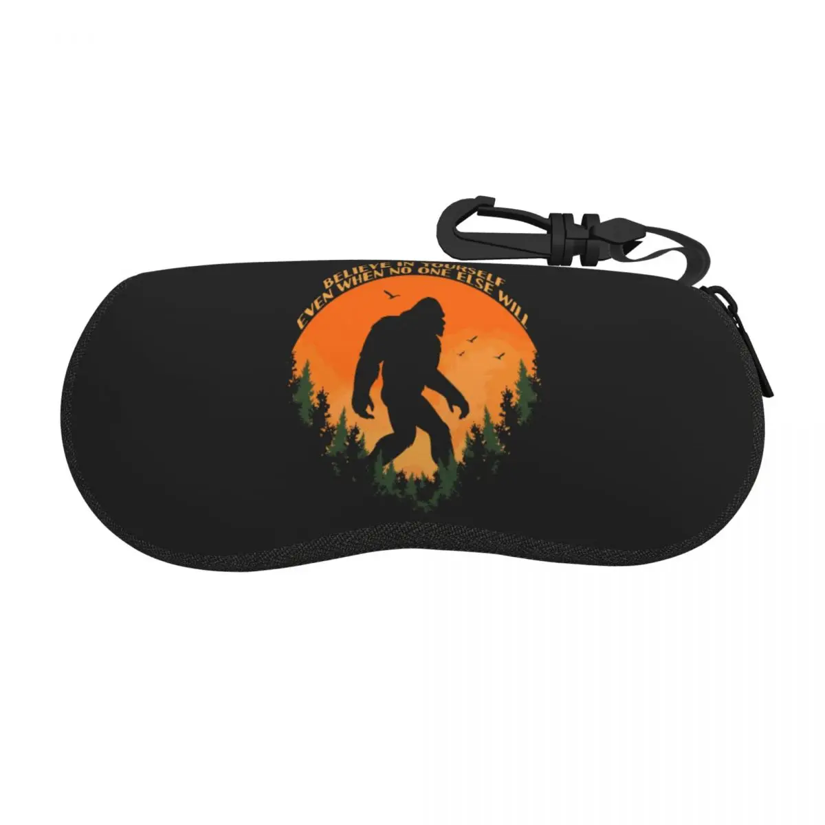 

Индивидуальные очки Bigfoot Believe In Yourself, искусственные очки для мужчин и женщин, мягкие солнцезащитные очки в стиле ретро, защитный чехол