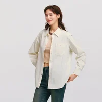 SEMIR-Chemise Mi-Longue en Pur Coton pour Femme, Haut à Manches sulfen Velours Côtelé, Nouvelle Collection Hiver 2024 5