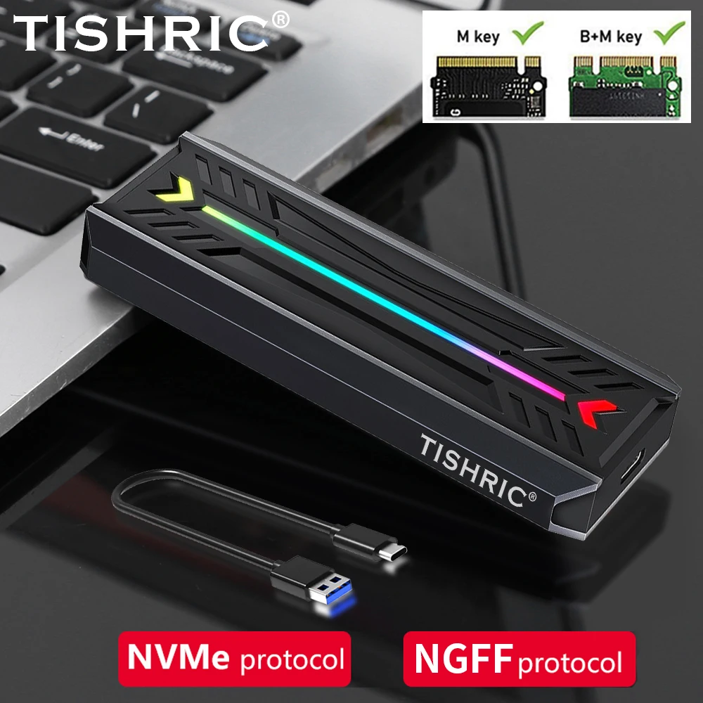 ORICO Dual-Bay M.2 NVMe SSD aluminium USB 3.2 Gen2 10Gbps, M.2 Type-C dockingstation voor PCIe M-Key, B&M Key 2230/2242/2260/2280 SSD, zonder gereedschap, tot 4 TB AM2-2N