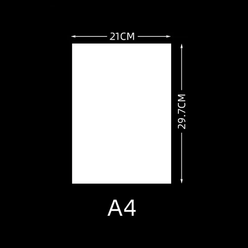 50PCS A4 29.7cmx21cm Diamond Painting Release Paper Double Sided Non-stick Cover Replacement 5d Accessories Embroidery Tool