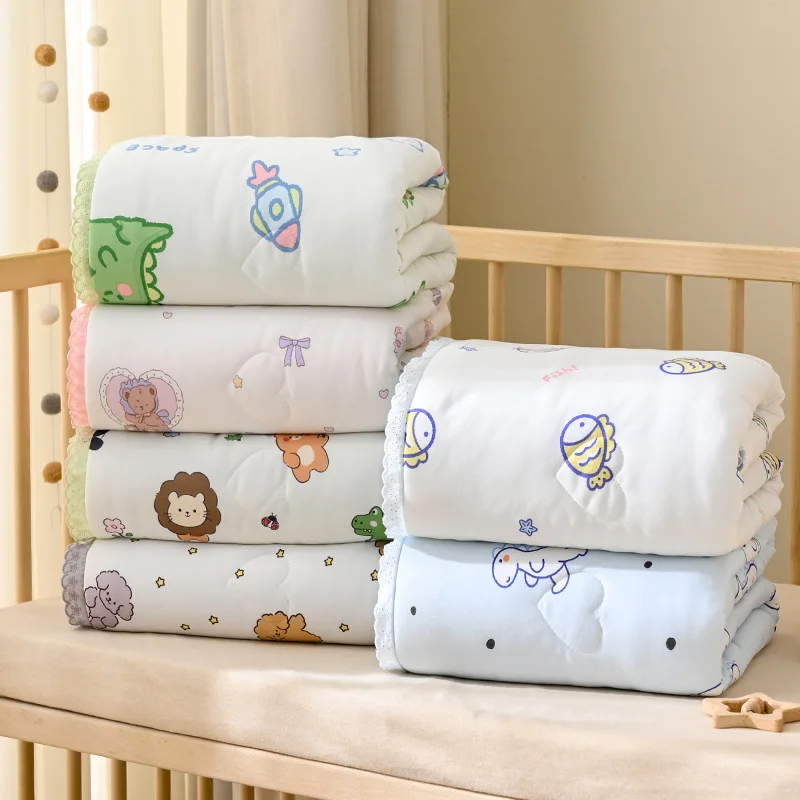 Infant Children Xia Liang Quilt Kindergarten Special Small Quilt Can Be Machine Washed Air Conditioner Nap Small