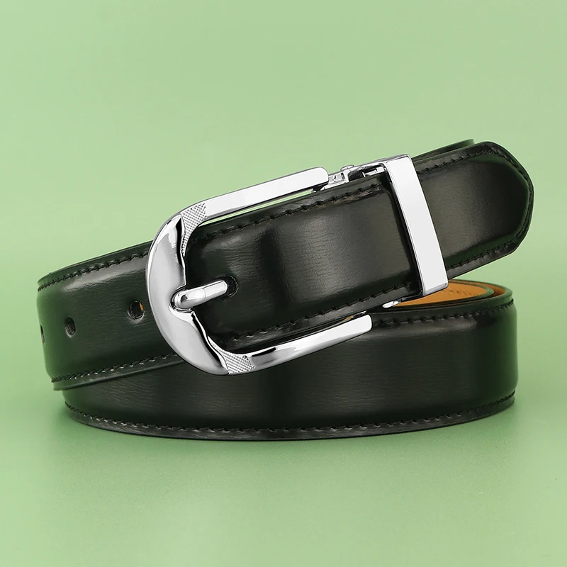 

Ремень женский из натуральной кожи, 2,9 см