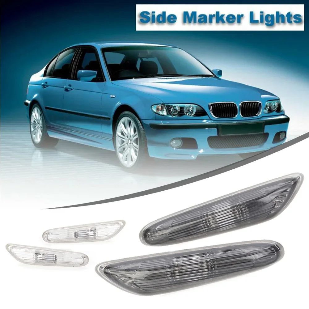 

2Pcs Car Side Marker Lights Turn Signal Lights For BMW E46 E60 E61 E83 Car Accessories Turn Signal Lights Replacement Parts