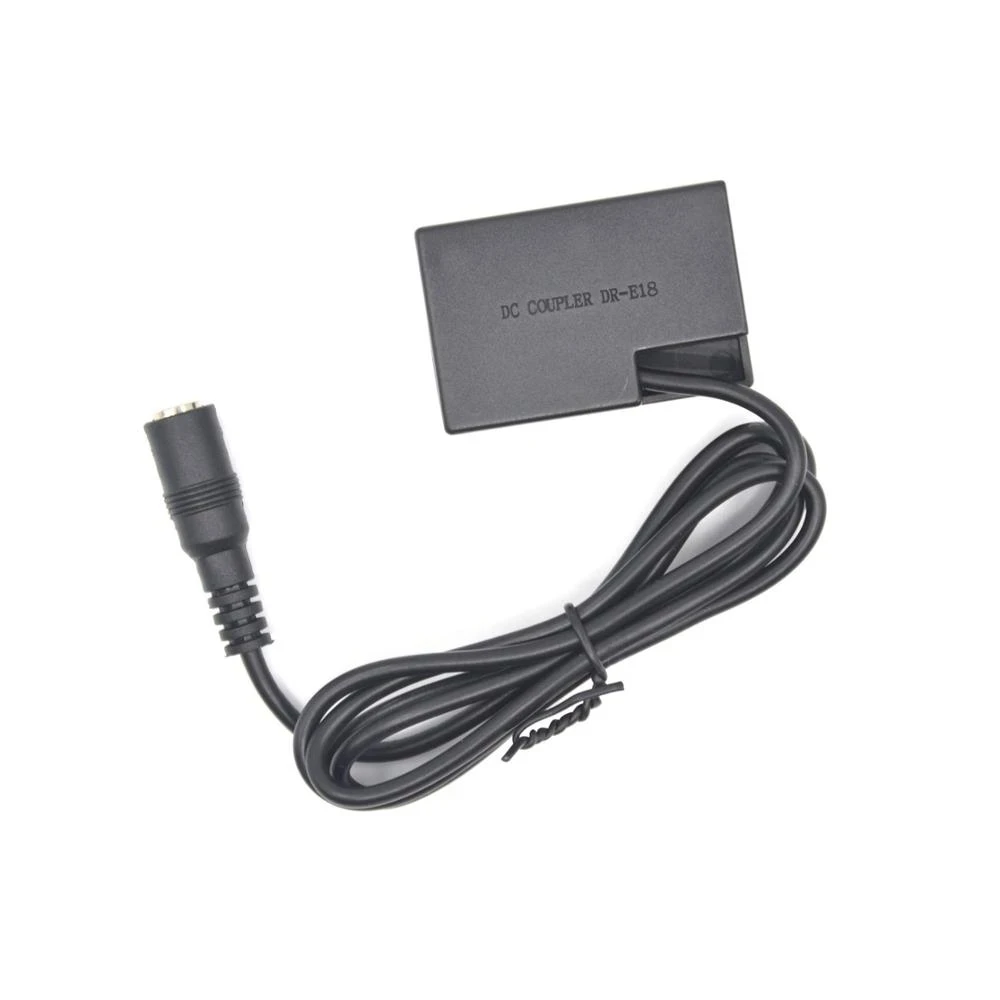 DR E18 DRE18 DC Coupler LPE17 Dummy Battery For Canon EOS Rebel T6s