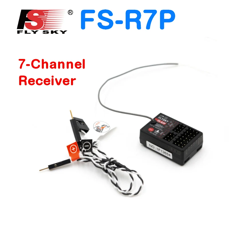 

FLYSKY FS-R7P R7P 2.4G 7CH ANT Protocol PWM Output RSSI Mini Receiver for FS-G7P Transmitter RC Car Boat DIY Parts