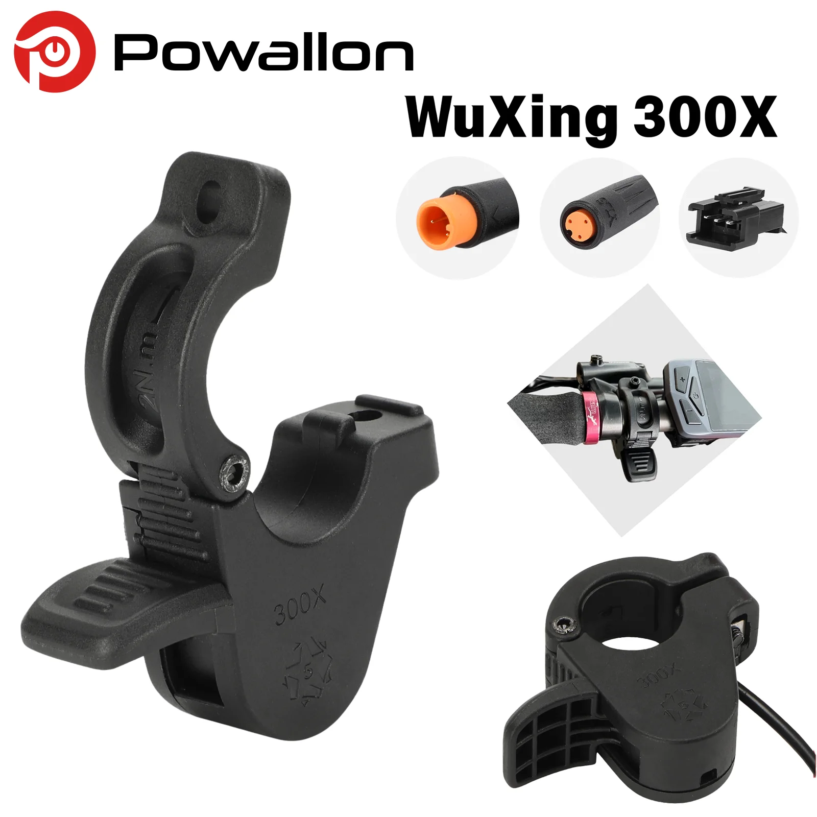 Enhanced Electric Bike Fast Release Thumb Throttle - Speed Accelerator
