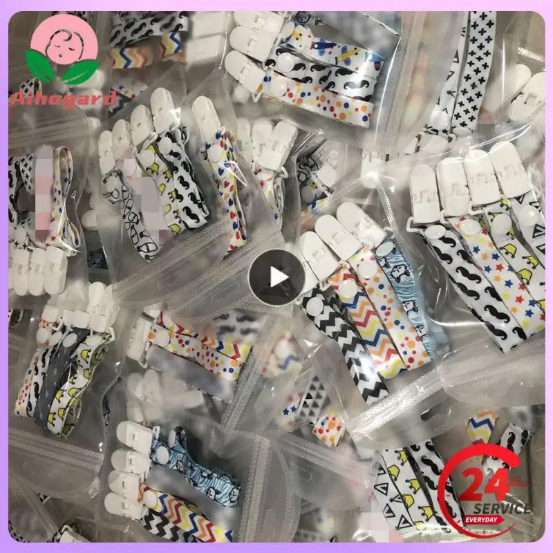 

Веревка для соски с защитой от падения, мультяшный удобный портативный многофункциональный держатель соски-пустышки, зажим для соски