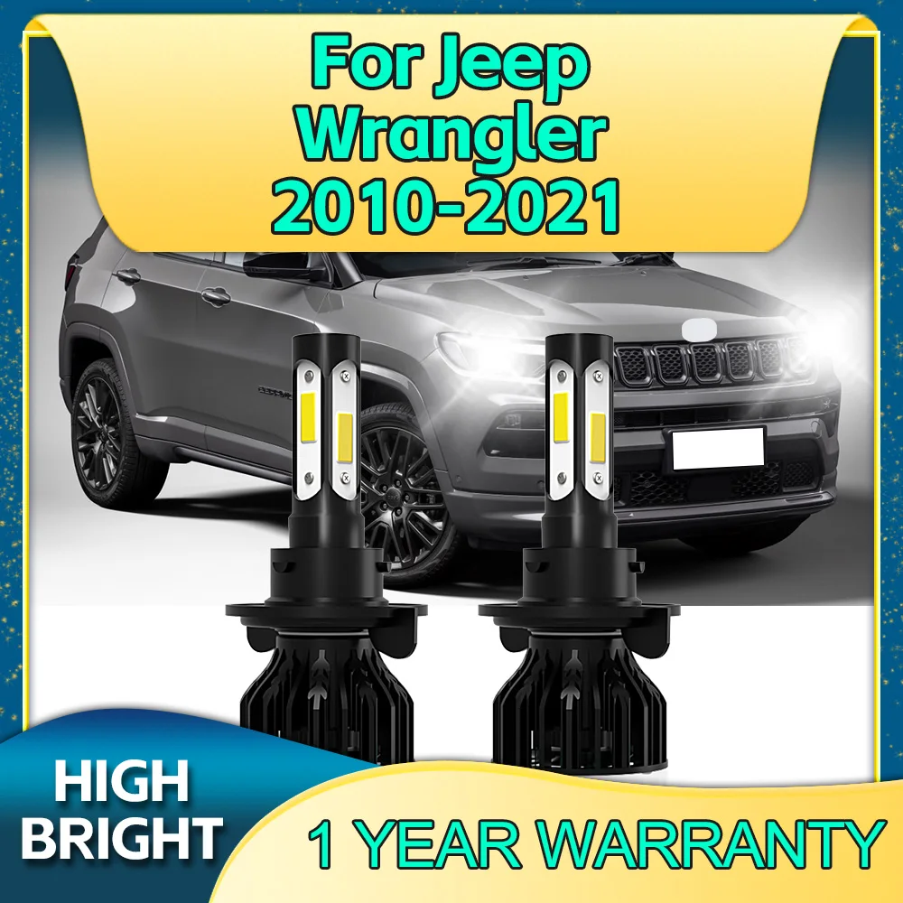 180W Led 30000LM Powerful Headlight H13 Turbo Lamp 4Side Chip For Jeep Wrangler 2010 2011 2012 2013 2014 2015