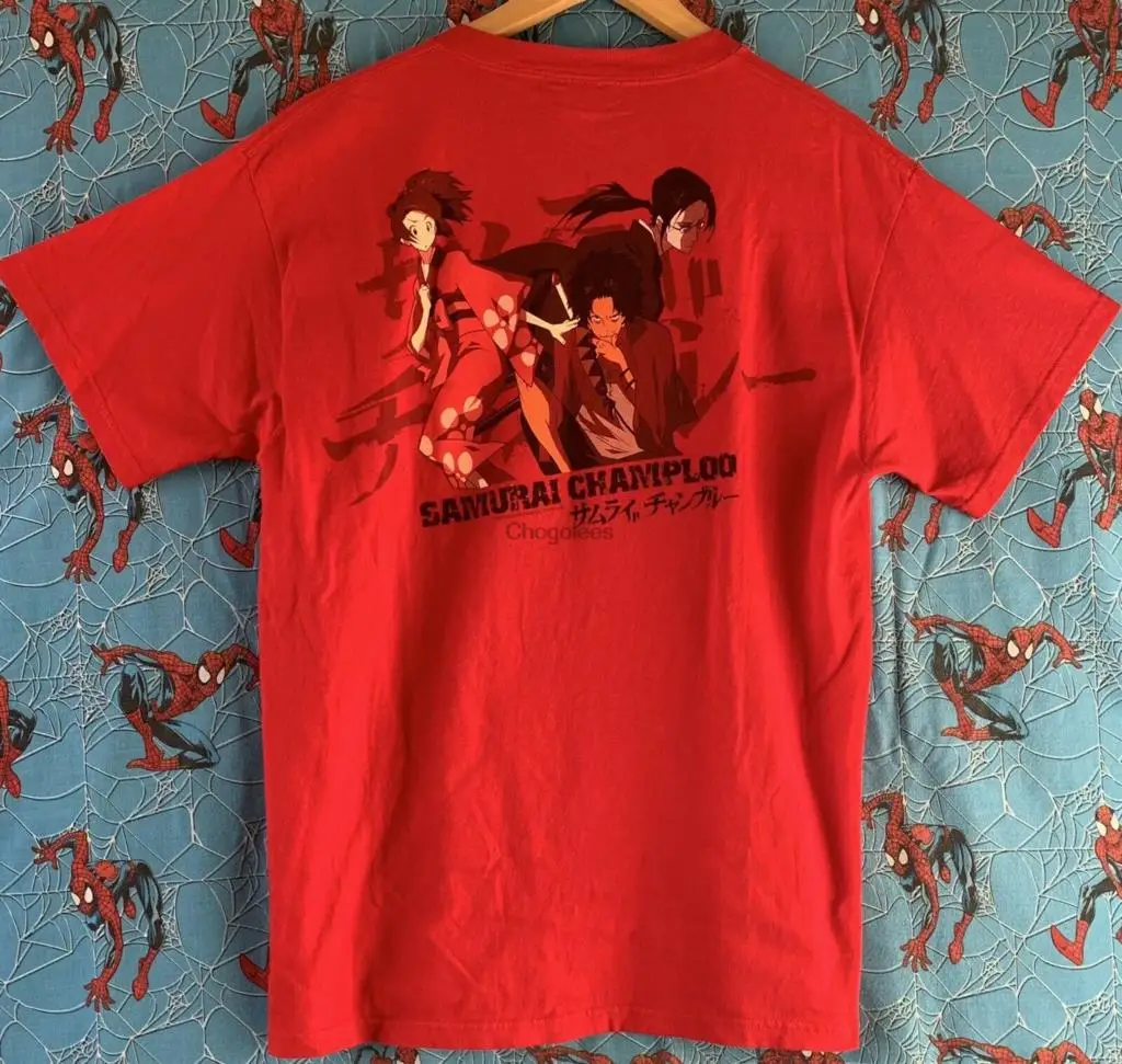 Рубашка Samurai Champloo винтажная ODM размер M |