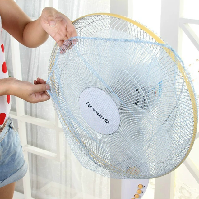 2Db Elektromos Ventilátor Borító Ventilátorok Biztonsági Por Háló Borítók Baby Gyerekeknek Ujjvédő Gyerekek Ujjvédők Hálóhálók - Image 4